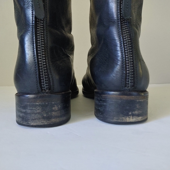 Coclico Leather Ankle Boots Size 38.5 Black - Picture 13 of 16